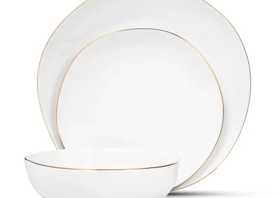 Gold Rim China Collection